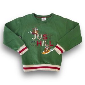 Chip n’ Dale Rescue Rangers embroidered Disney Crewneck size 5.